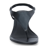 Westport Wedge Sandal - Black