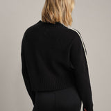 Westside V-Neck Sweater - Black