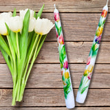 Printed Taper Candles