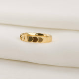 Dainty Gold Rings - Waterproof 18k Gold Stackable Rings