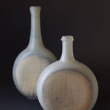 Decorative Glass Bottle/Vase  Dia 7" & H 14"