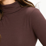 Lightweight Ribbed Turtleneck