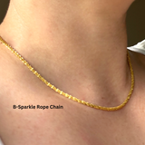 Dainty Gold Necklaces - 18k Gold PVD Plated Chains