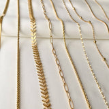 Dainty Gold Necklaces - 18k Gold PVD Plated Chains