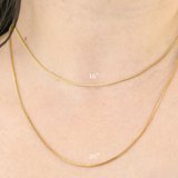 Dainty Gold Necklaces - 18k Gold PVD Plated Chains