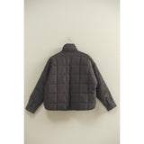 Everyday Quilted Puffer Jacket - Black