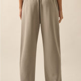 Scuba Knit Trouser - Lt Grey