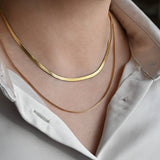 Dainty Gold Necklaces - 18k Gold PVD Plated Chains