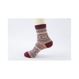 Retro Style Cushioned Socks