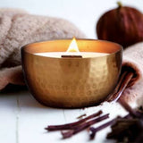 Brass Bowl Candle - Maple Cream & Chai