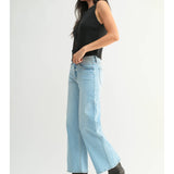 Relaxed Straight Leg Jeans