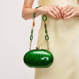 Tamberla Evening Bag - Emerald