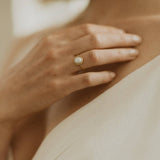 Hyalite Ring - Pearl 8.5