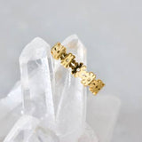 Brass Gold Plated Ring
