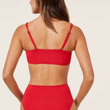 The Havana - Top - Flat - Cherry Red