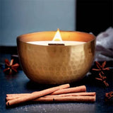 Brass Bowl Candle - Maple Cream & Chai