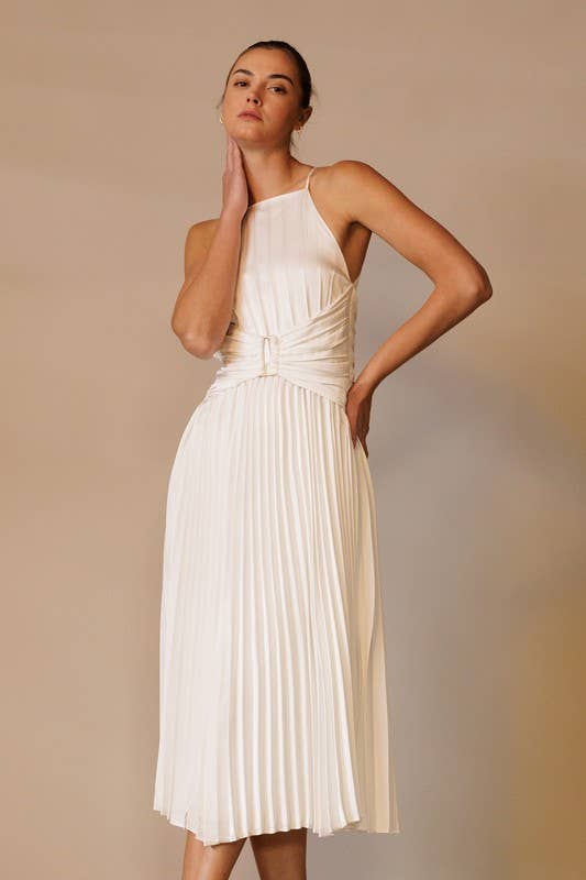 apron midi dress Disturbia | Faythe Apron Midi Dress