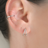 Stainless Steel Ear Cuffs - Sterling Silver Bold Ear Cuffs