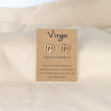 Dainty Gold Zodiac Stud Earrings
