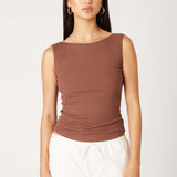 Backless Thick Strap Tank