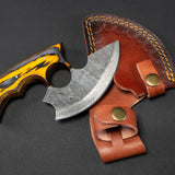 Titan Custom Alaskan Ulu style blade, perfect for outdoors a