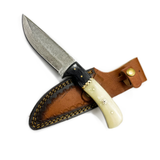 DAMASCUS STEEL HUNTING KNIFE BY TITAN TD-172