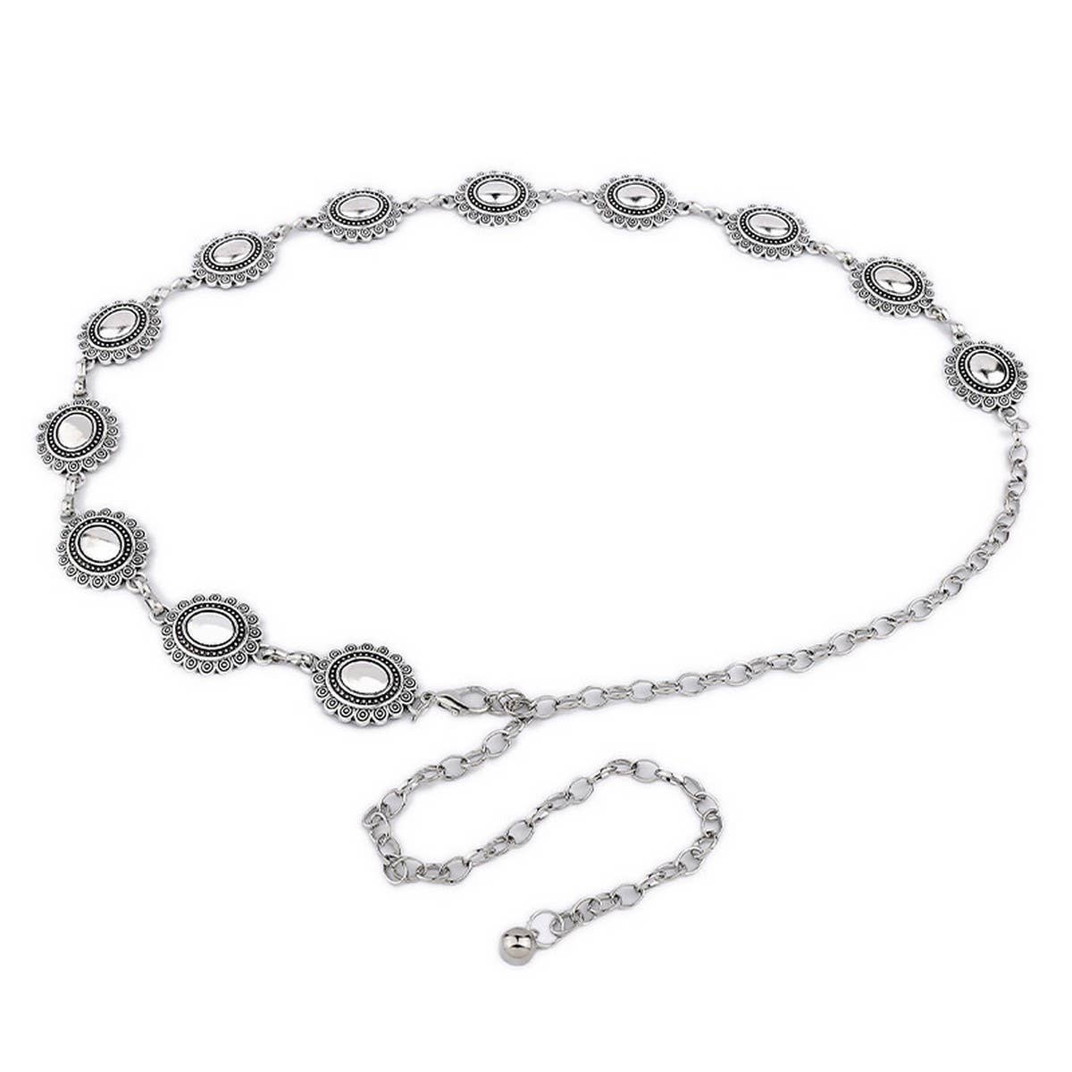 Retro Metal Chain Belt