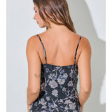 Floral Satin Cami