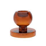 Candle Holder Both Sides Recycled Glass