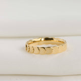 Dainty Gold Rings - Waterproof 18k Gold Stackable Rings
