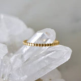 Brass Gold Plated Ring