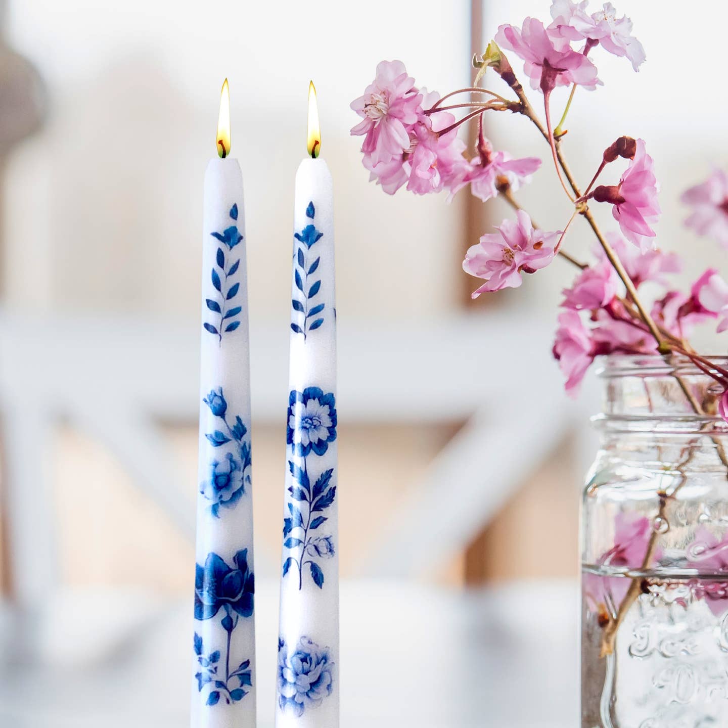 Printed Taper Candles