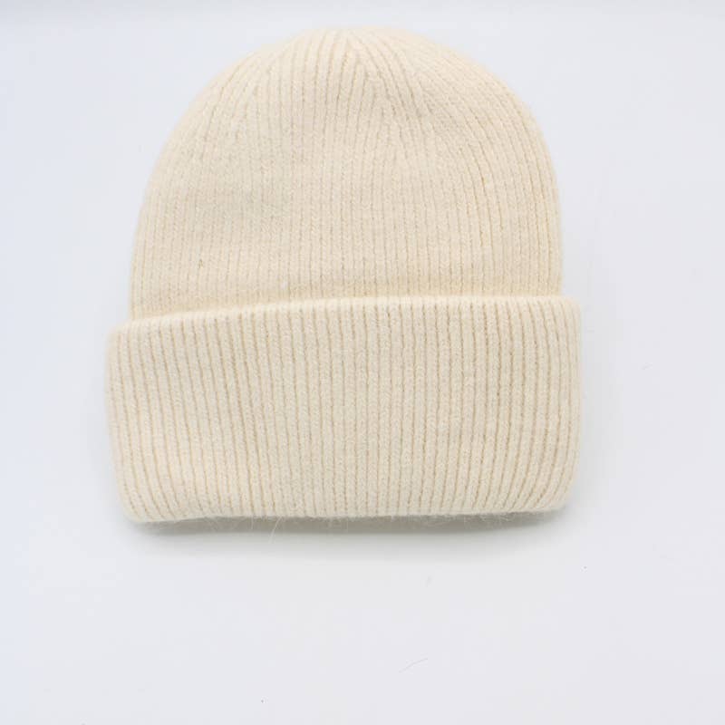 Classic Angora Beanie - Multiple Colors