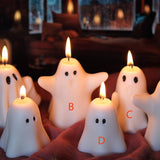 Ghost Halloween Candles