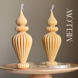 Ribbed Vase Candle