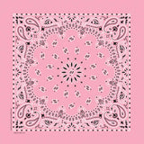 Light Pink Paisley Bandana