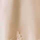 Lace Trim Midi Skirt