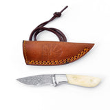 Damascus Steel Neck Knives