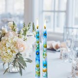Printed Taper Candles