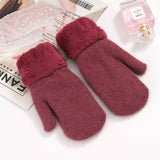 Plush Faux Fur Mittens