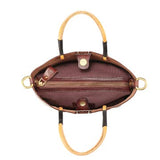Out West Mini Crossbody Tote - Brown