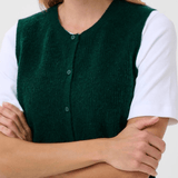 Pimira Sweater Vest - Fir Green