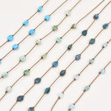 Peruvian Turquoise Duet Necklace & Hatband