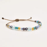 Sea Glass Rope Bracelet