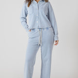 Knit Lounge Pants  - Light Wash