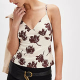 Susie Printed Top - Bittersweet Combo