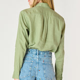 Long Sleeve Button Up Blouse