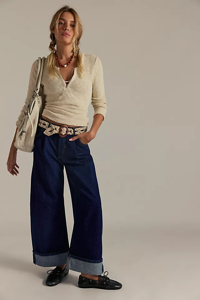 Alia Wide-Leg Jeans - Hawthorne