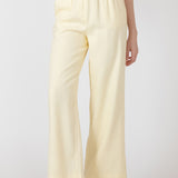 STRAIGHT LEG TROUSER - Lemon Butter