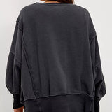 We The Free Graphic Camden Pullover - Black